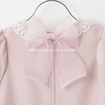 Japanese children's clothing pe#main dress two-piece suit 110-130cm girls summer dress outerwear interview / banquet / performance 