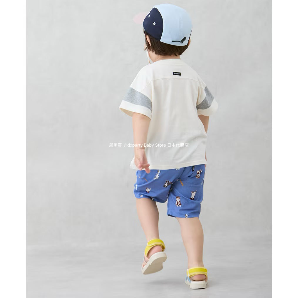 Japanese children's clothing pe#main casual shorts 80-130cm boys' summer PANTS 