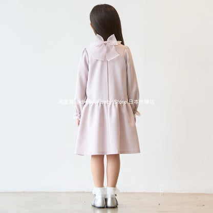 Japanese children's clothing pe#main dress two-piece suit 110-130cm girls summer dress outerwear interview / banquet / performance 