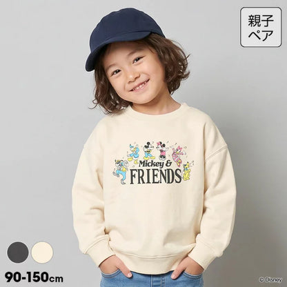 日本童裝 BDL x Disney 親子裝 印花衛衣 90-150cm 男童款/女童款 冬季 TOPS