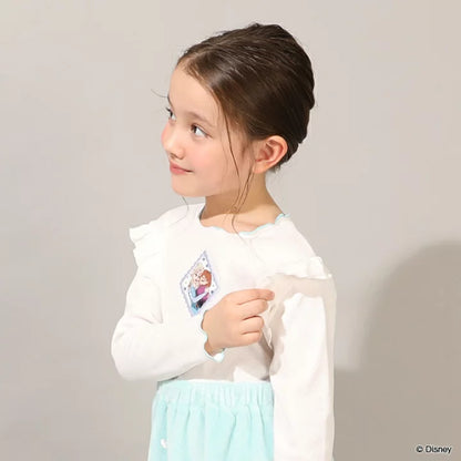 日本童裝 BDL x Disney 公主拼接連身裙 100-130cm 女童款 冬季 DRESSES