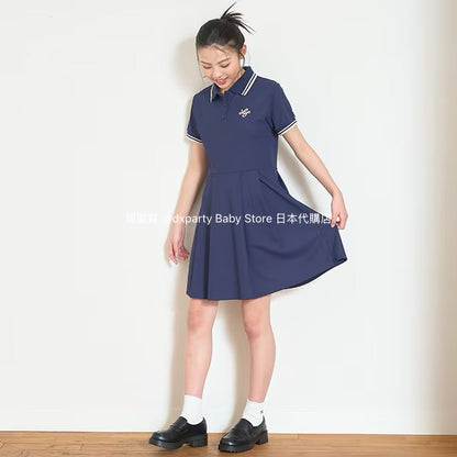 Lovetoxic Japanese Children's Clothing - Waisted Dress (140-160cm) - Girls' Summer Dress 