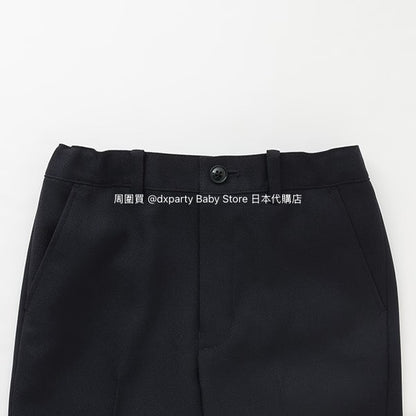 Japanese children's clothing pe#main three-piece suit 110-130cm boys' summer TOPS PANTS OUTERWEAR interview/banquet/performance 