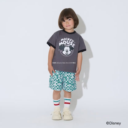 Japanese children's clothing b・R# x Diseny full-print shorts 100-150cm boys'/girls' summer PANTS 