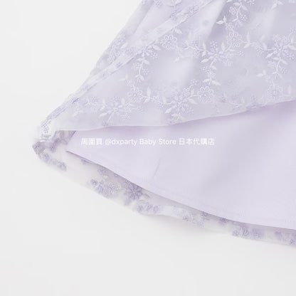 Japanese children's clothing pe#main dress two-piece suit 110-130cm girls summer dress outerwear interview / banquet / performance 