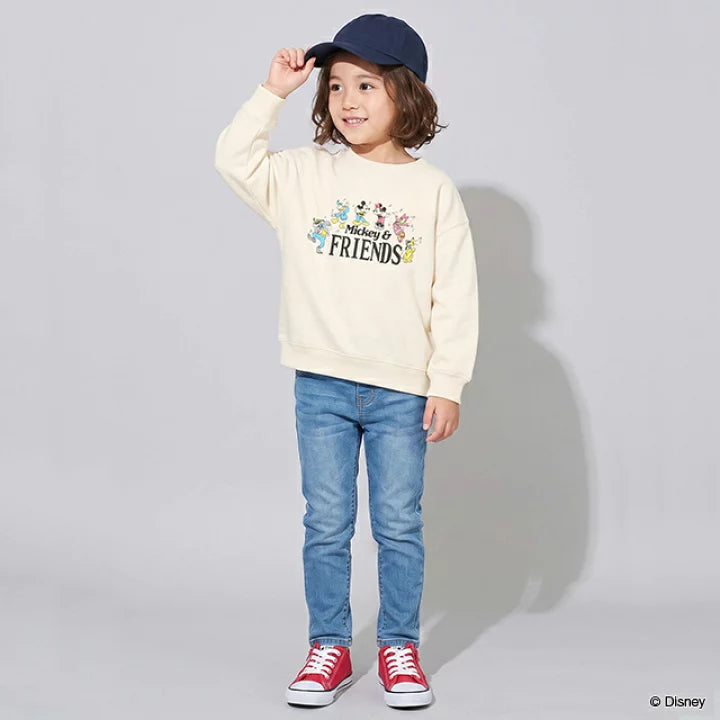 日本童裝 BDL x Disney 親子裝 印花衛衣 90-150cm 男童款/女童款 冬季 TOPS