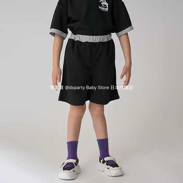 Japanese Kidswear mini#ML Quick-Dry Series Contact Cooling Two-Piece Sports Set (90-140cm) Boys'/Girls' Summer TOPS PANTS 