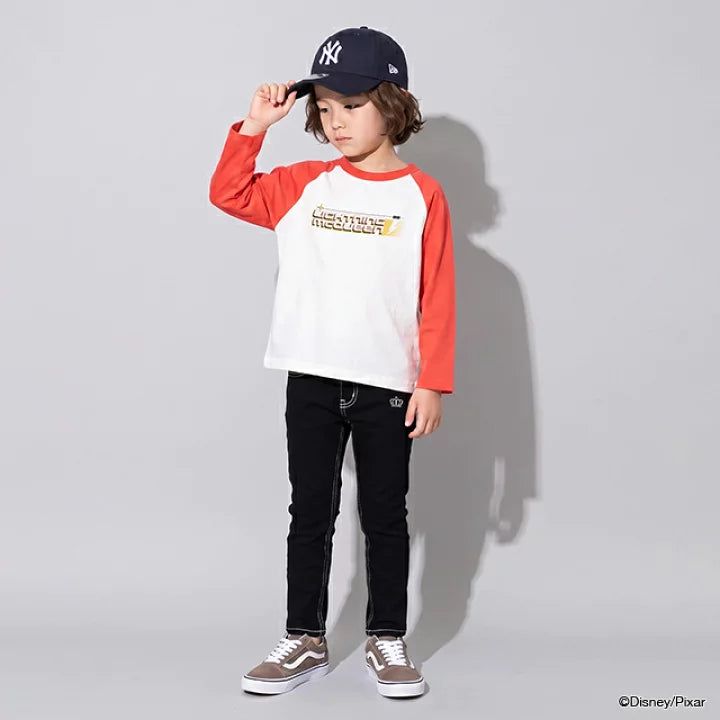 日本童裝 BDL x Disney Cars印花上衣 90-130cm 男童款 冬季 TOPS