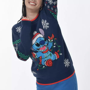 日本直送 發光冷衫 M-XL DISNEY CHRISTMAS 聖誕快樂特輯