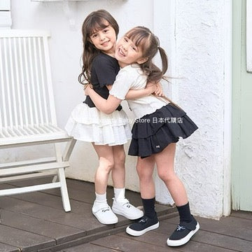 Japanese children's clothing Ly# mine lace short skirt pants 100-150cm girls summer SKIRTS PANTS 