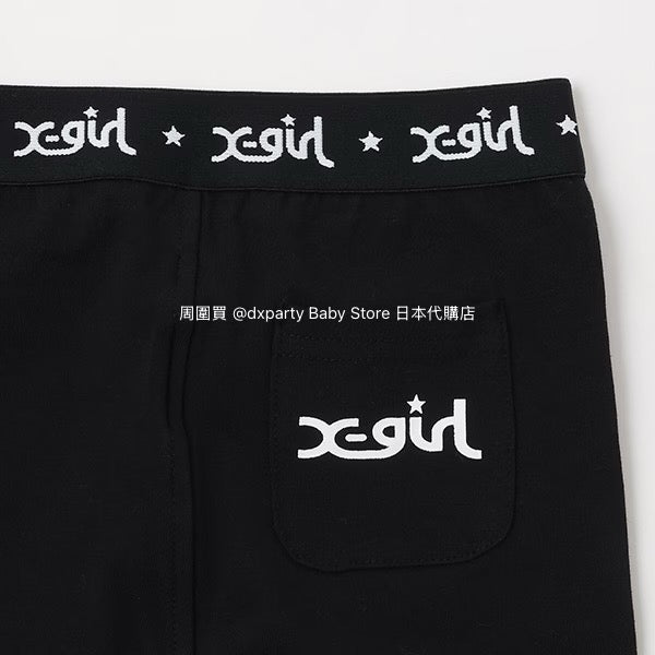 X-girl Stages Luminous Logo Tights (80-140cm) for Girls (Summer) 