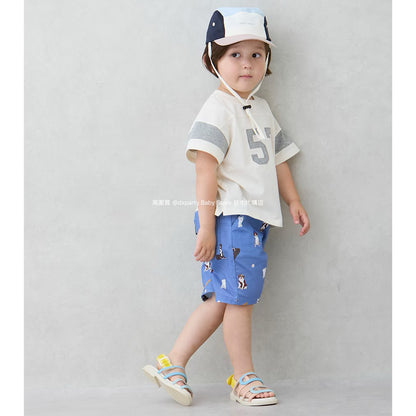 Japanese children's clothing pe#main casual shorts 80-130cm boys' summer PANTS 