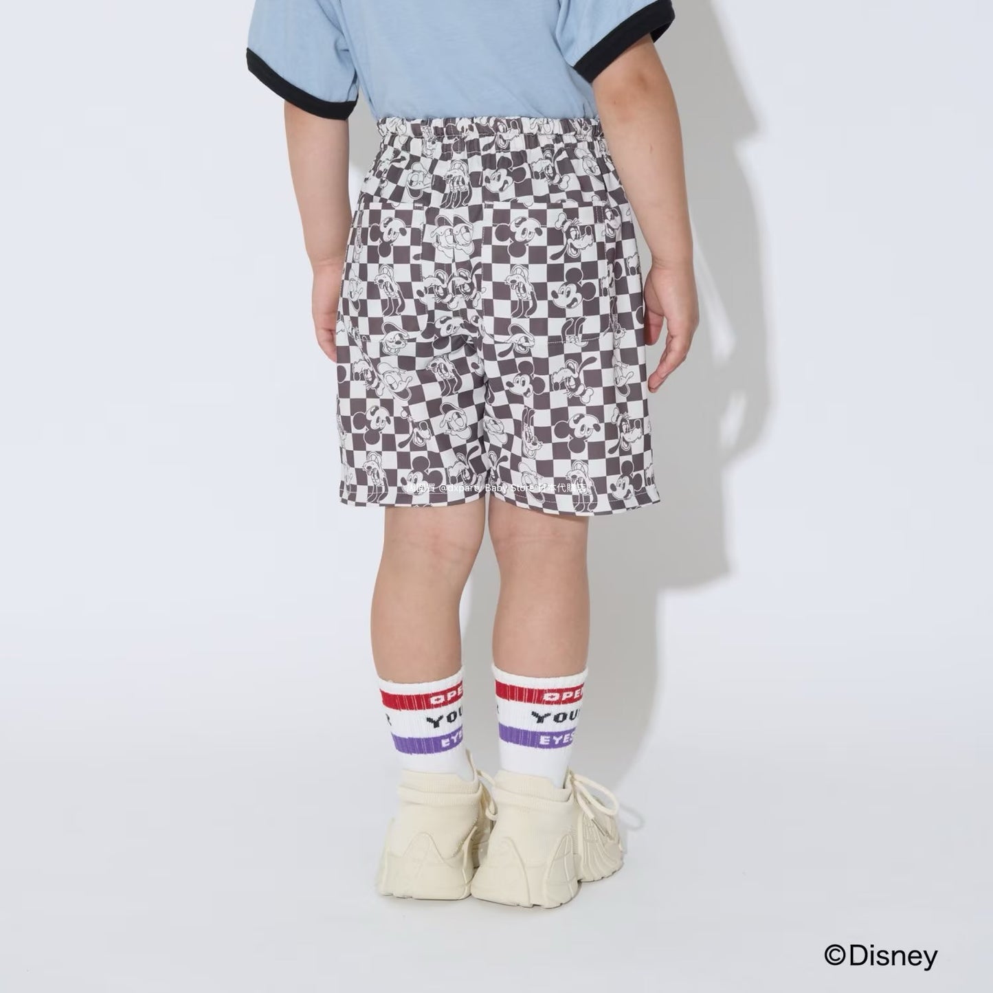 Japanese children's clothing b・R# x Diseny full-print shorts 100-150cm boys'/girls' summer PANTS 