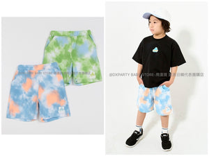 日本童裝 XLARGE KIDS 扎染短褲 80-140cm 男童款 夏季 PANTS