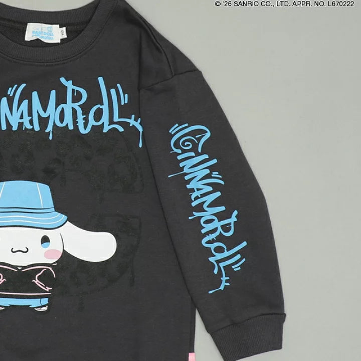 日本童裝 BDL x Sanrio 親子裝 印花衛衣 90-140cm 女童款 冬季 TOPS