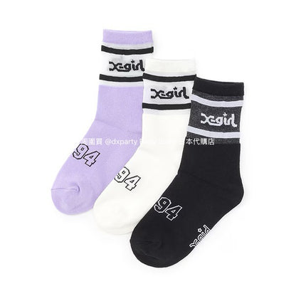 X-girl Stages socks (1 pair, 15-21cm) shipped directly from Japan 