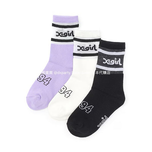 X-girl Stages socks (1 pair, 15-21cm) shipped directly from Japan 