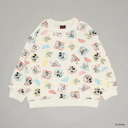 日本童裝 BDL x Disney 親子裝 印花衛衣 90-150cm 男童款/女童款 秋季 TOPS