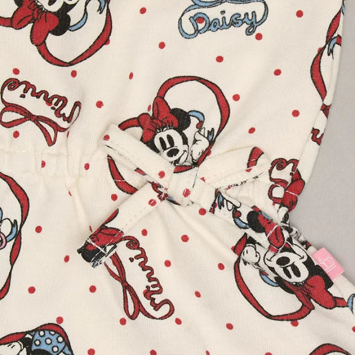 日本童裝 BDL x Disney 裙邊印花上衣 80-130cm 女童款 秋季 TOPS