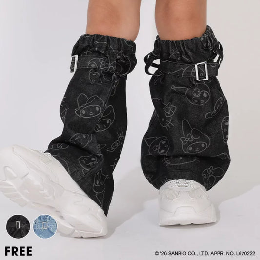 日本直送 BDL x Sanrio 牛仔襪套 Free Size 襪系列