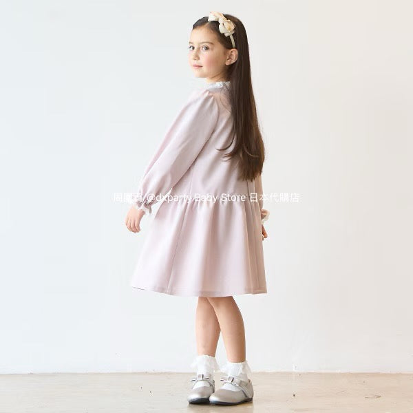 Japanese children's clothing pe#main dress two-piece suit 110-130cm girls summer dress outerwear interview / banquet / performance 