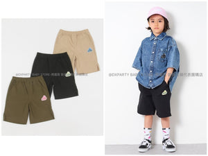 日本童裝 XLARGE KIDS 棉尼龍運動短褲 80-140cm 男童款 夏季 PANTS