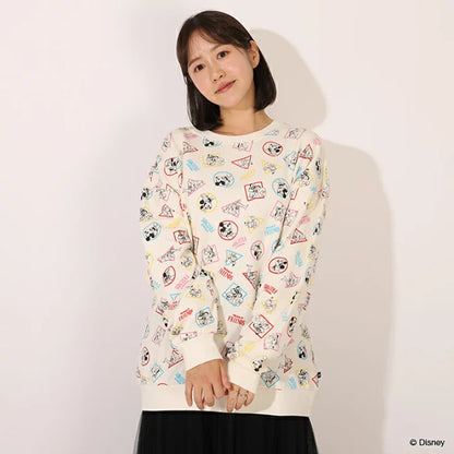 日本童裝 BDL x Disney  親子裝 印花衛衣  S-XL 大人款 秋季 TOPS