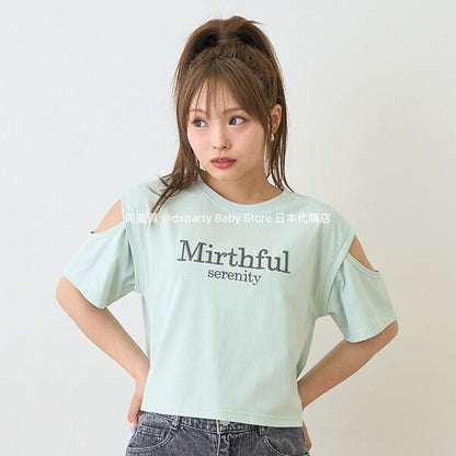 Lovetoxic Off-the-shoulder Top (130-160cm) for Girls (Summer) 
