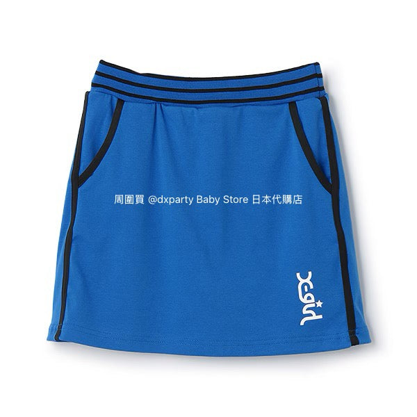 Japanese children's clothing X-girl Stages casual short skirt 90-140cm girls summer SKIRTS 