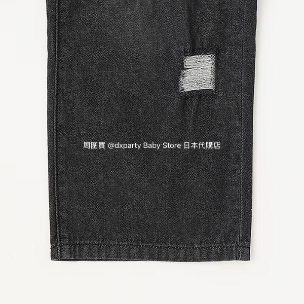 日本童裝 X-girl Stages 破洞牛仔褲 110-140cm 女童款 夏季 PANTS
