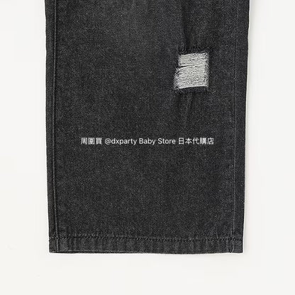 日本童裝 X-girl Stages 破洞牛仔褲 110-140cm 女童款 夏季 PANTS