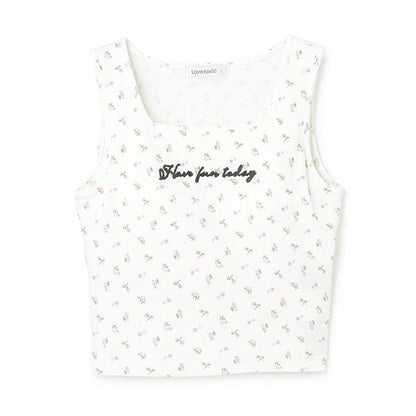 Lovetoxic Japanese Children's Clothing Vest 140-160cm Girls Summer TOPS 