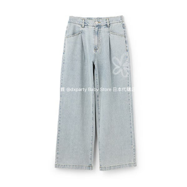 Lovetoxic Japanese children's clothing dark pattern jeans 140-170cm girls summer PANTS 