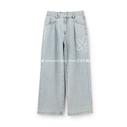 Lovetoxic Japanese children's clothing dark pattern jeans 140-170cm girls summer PANTS 