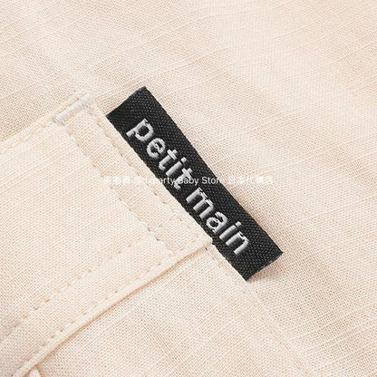 Japanese children's clothing pe#main work shorts 80-130cm boys' summer PANTS 