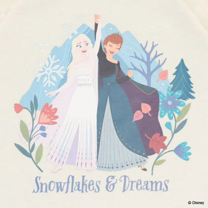 日本童裝 BDL x Disney 公主薄紗肩袖衛衣 100-130cm 女童款 冬季 TOPS