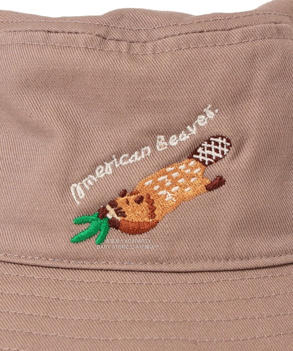 日本直送 BEAMS mini 【COLLABORATION】那須どうぶつ王国 漁夫帽 52-54cm 帽系列