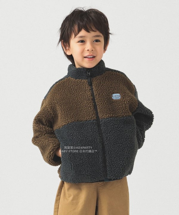 日本童裝 B:MING by BEAMS 2Way 雙面兩著 保暖外套 90-150cm 男童款/女童款 秋冬季 (適合香港平均溫度、寒冷天氣、溫度低天氣）OUTERWEAR  