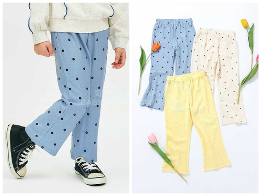 日本童裝 apres les cours 休閒長褲 80-140cm 女童款 夏季 PANTS