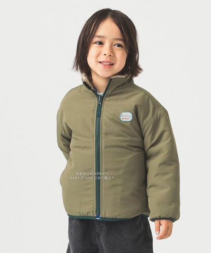 日本童裝 B:MING by BEAMS 2Way 雙面兩著 保暖外套 90-150cm 男童款/女童款 秋冬季 (適合香港平均溫度、寒冷天氣、溫度低天氣）OUTERWEAR  
