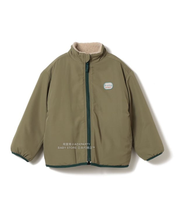 日本童裝 B:MING by BEAMS 2Way 雙面兩著 保暖外套 90-150cm 男童款/女童款 秋冬季 (適合香港平均溫度、寒冷天氣、溫度低天氣）OUTERWEAR  