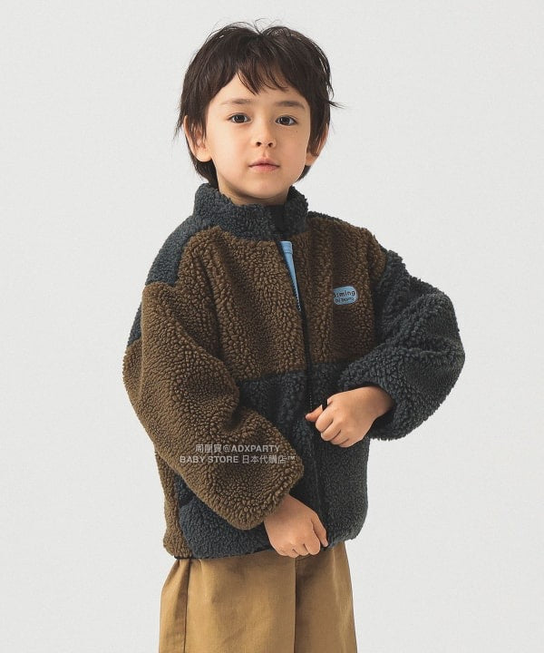 日本童裝 B:MING by BEAMS 2Way 雙面兩著 保暖外套 90-150cm 男童款/女童款 秋冬季 (適合香港平均溫度、寒冷天氣、溫度低天氣）OUTERWEAR  