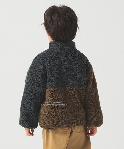 日本童裝 B:MING by BEAMS 2Way 雙面兩著 保暖外套 90-150cm 男童款/女童款 秋冬季 (適合香港平均溫度、寒冷天氣、溫度低天氣）OUTERWEAR  