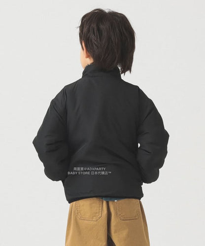 日本童裝 B:MING by BEAMS 2Way 雙面兩著 保暖外套 90-150cm 男童款/女童款 秋冬季 (適合香港平均溫度、寒冷天氣、溫度低天氣）OUTERWEAR  