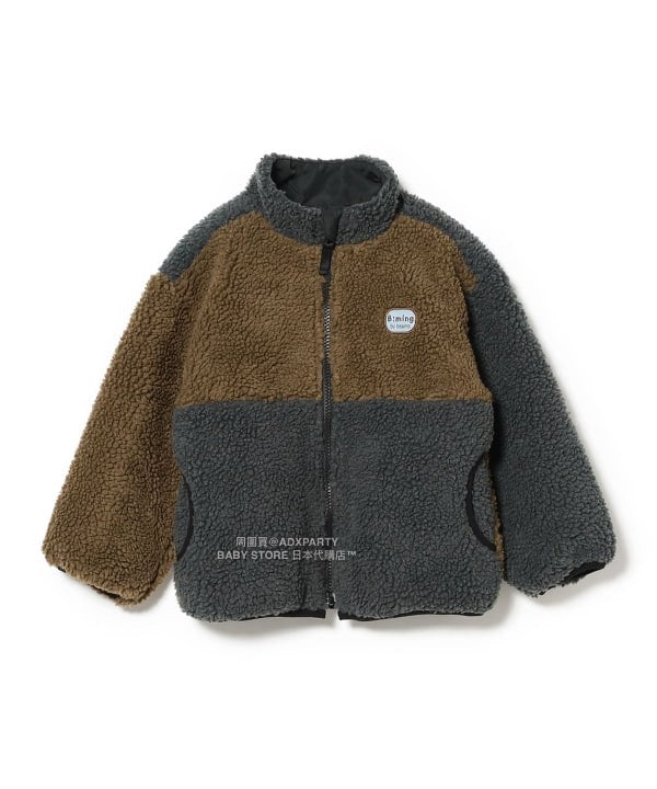 日本童裝 B:MING by BEAMS 2Way 雙面兩著 保暖外套 90-150cm 男童款/女童款 秋冬季 (適合香港平均溫度、寒冷天氣、溫度低天氣）OUTERWEAR  