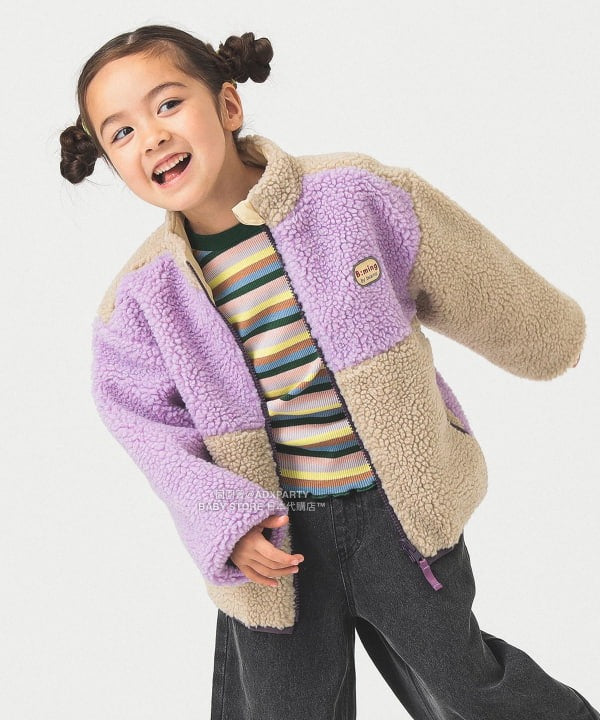 日本童裝 B:MING by BEAMS 2Way 雙面兩著 保暖外套 90-150cm 男童款/女童款 秋冬季 (適合香港平均溫度、寒冷天氣、溫度低天氣）OUTERWEAR  