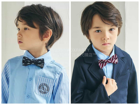 日本童裝 apres les cours 領tie 手飾/髮飾系列 面試/宴會/表演
