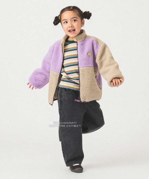 日本童裝 B:MING by BEAMS 2Way 雙面兩著 保暖外套 90-150cm 男童款/女童款 秋冬季 (適合香港平均溫度、寒冷天氣、溫度低天氣）OUTERWEAR  