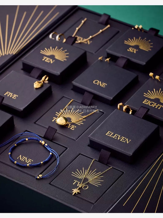 英美直送 ASTLEY CLARKE Worth £906 12-Day Limited-Edition 18ct Yellow-Gold Vermeil And Sterling-Silver 聖誕倒數日曆 大人款 聖誕快樂特輯 聖誕倒數日曆 滿$900可加$25免運 Christmas Advent Calendars 2025