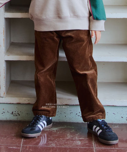 日本童裝 B:MING by BEAMS 燈芯絨長褲 100-140cm 男童款/女童款 秋冬季 PANTS